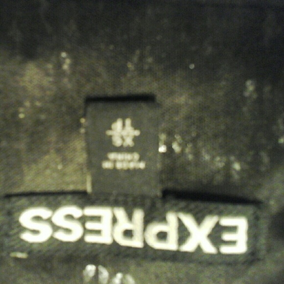 Express black/silver sequined dress - Picture 6 of 6